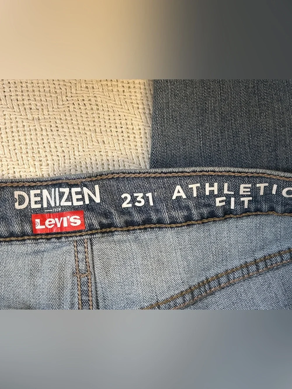 Levi’s Black Label Denizen 231 Athletic Fit Blue Jeans - 32/32